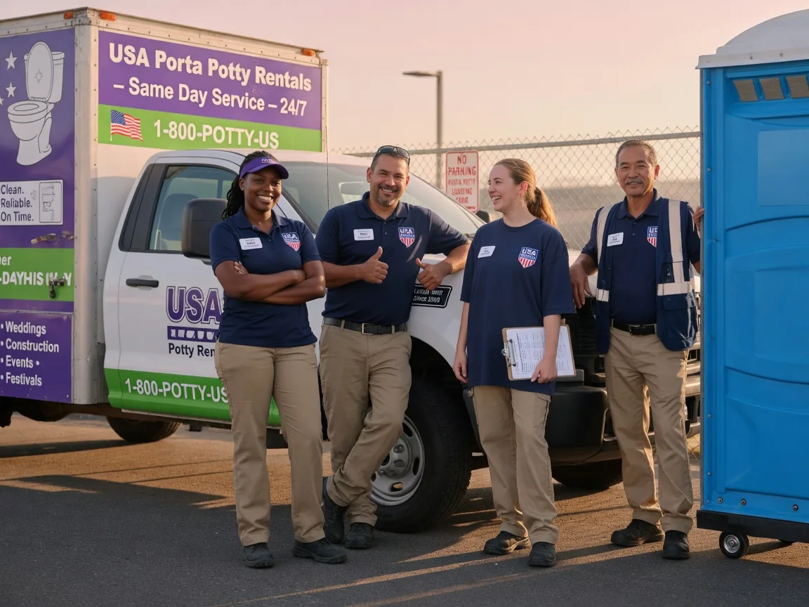 Porta Potty Rental company in Surfside, CA